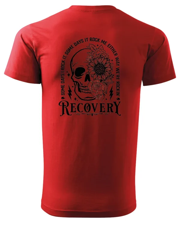 Koszulka Recovery <br>Rock'n'rollowy powrót - Unisex, dla niej, edycja Midnight