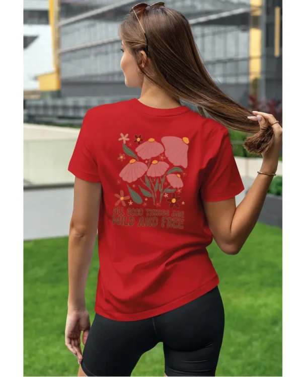 Koszulka Wild and Free <br>Piękno natury - Unisex, dla niej