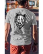 Koszulka unisex "Wilk", dla niego – wybierz kolor!