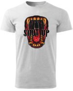 Koszulka unisex napis “Shut up”, dla niej – wybierz kolor!