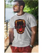 Koszulka unisex napis “Shut up”, dla niego – wybierz kolor!