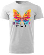 Koszulka unisex motyl “Better fly”, dla niej – wybierz kolor!