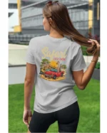 Koszulka unisex "Przygoda w safari", dla niej – wybierz kolor!