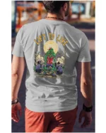 Koszulka unisex "Fitness z zombie, trenuj by przeżyć", dla niego – wybierz kolor!