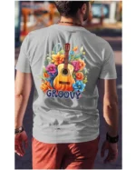 Koszulka unisex "Odlotowa gitara – brzmienie, które unosi", dla niego – wybierz kolor!