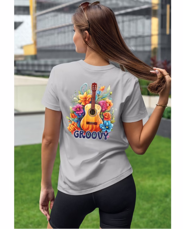 Koszulka unisex "Odlotowa gitara – brzmienie, które unosi", dla niej – wybierz kolor!