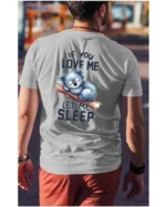 Koszulka Śpiąca koala, "Let me sleep" - Unisex
