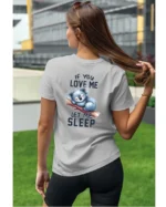 Koszulka Śpiąca koala, "Let me sleep" - Unisex