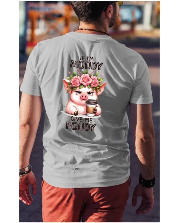 Koszulka Gdy mam humorki, daj mi jedzonko - Unisex
