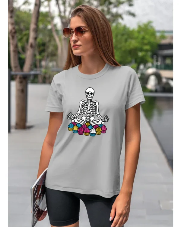 Koszulka Szkielet medytujący UNISEX