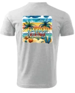 Koszulka Plażowy luz <br>idealna na letnie dni - Unisex, dla niego