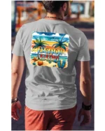 Koszulka Plażowy luz <br>idealna na letnie dni - Unisex, dla niego