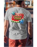 Koszulka Letnie wibracje <br>poczuj radość lata - Unisex, dla niego