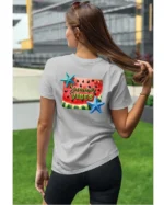 Koszulka Letnie wibracje <br>poczuj radość lata - Unisex, dla niej