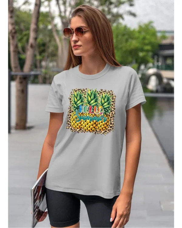 Koszulka Owocowe Lato <br>poczuj tropikalne wibracje - Unisex, dla niej