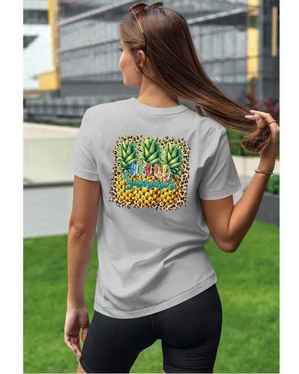 Koszulka Owocowe Lato <br>poczuj tropikalne wibracje - Unisex, dla niej