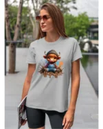 Koszulka Mówiłem, że to nie ja! <br>urocza krówka w akcji - Unisex, dla niej