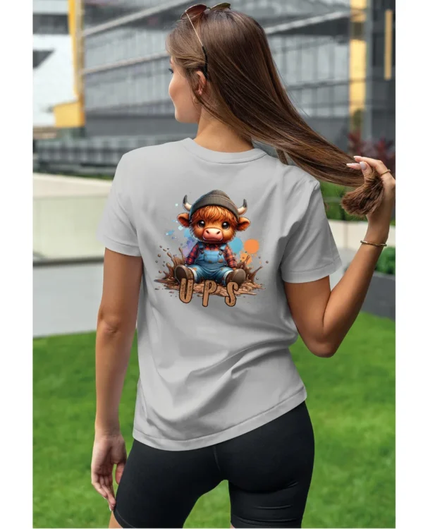 Koszulka Mówiłem, że to nie ja! <br>urocza krówka w akcji - Unisex, dla niej