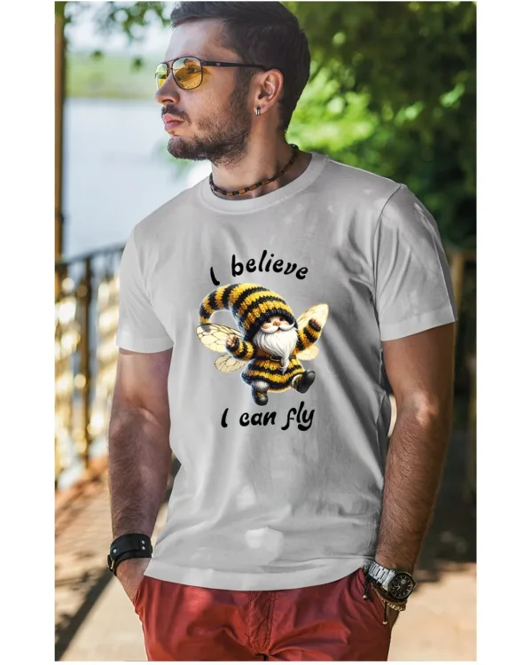 Koszulka Wierzę, że mogę latać <br>spełniaj swoje marzenia - Unisex, dla niego