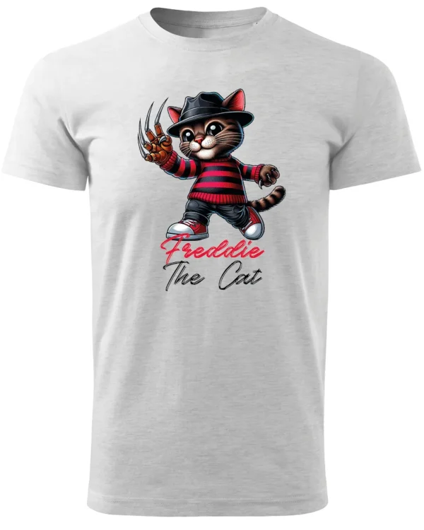 Koszulka Koci horror, Freddie the Cat - Unisex