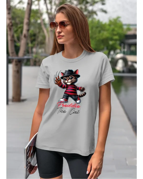 Koszulka Koci horror, Freddie the Cat - Unisex