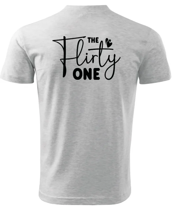 Koszulka Uroczy i zalotny, „The Flirty One” – Unisex
