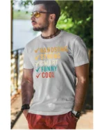 Koszulka Handsome, Smart, Funny wybierz swoje atuty – Unisex