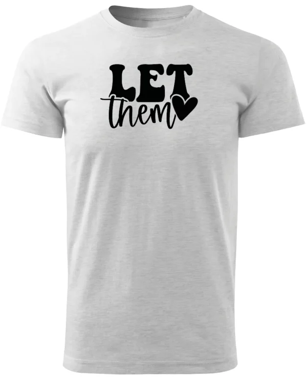 Koszulka Ignoruj i błyszcz, „Let them” – edycja Midnight, Unisex