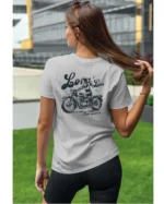 Koszulka Jazda, wolność, niezależność, „Long Live Rad Babes” – edycja Midnight, Unisex