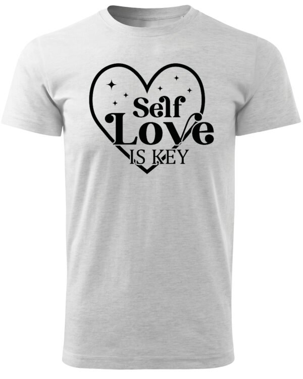 Koszulka Self love is key, miłość do siebie to podstawa – Unisex