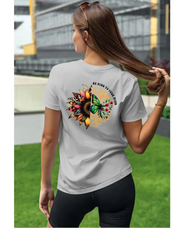 Koszulka Dbaj o swój spokój, „Be kind to your mind” – Unisex