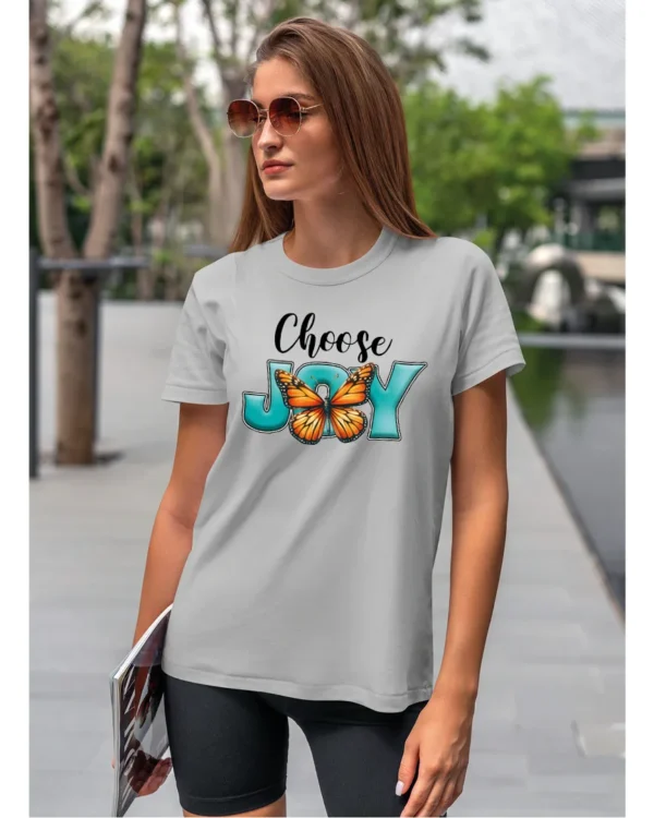 Koszulka Choose Joy, codziennie wybieraj szczęście – Unisex