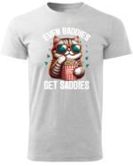 Koszulka Słodki Kot <br>Nawet twardziele mają chwile słabości - Unisex, dla niej
