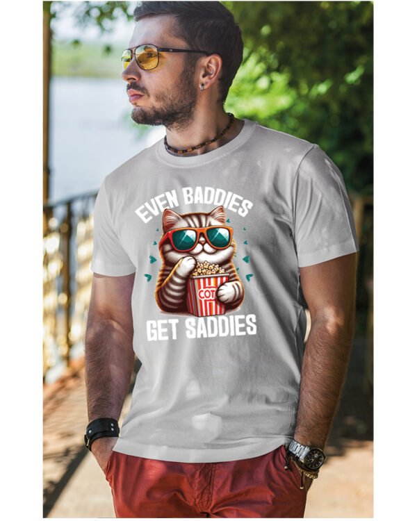 Koszulka Słodki Kot <br>Nawet twardziele mają chwile słabości - Unisex, dla niego