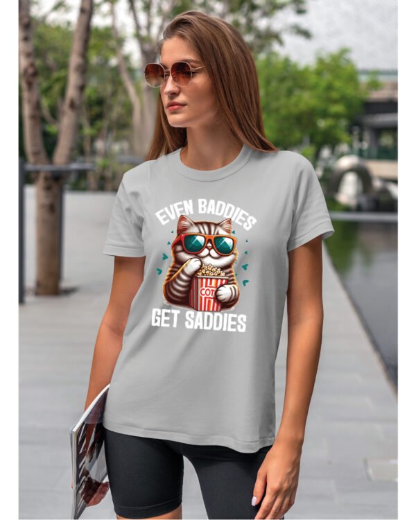 Koszulka Słodki Kot <br>Nawet twardziele mają chwile słabości - Unisex, dla niej