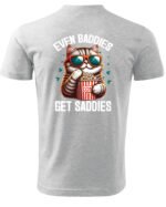 Koszulka Słodki Kot <br>Nawet twardziele mają chwile słabości - Unisex, dla niej