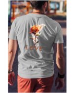 Koszulka Burn in Love <br>Romantyczny płomień - Unisex, dla niego