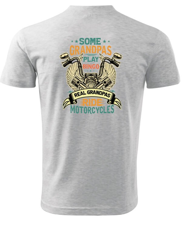 Koszulka Grandpas Who Ride <br>Dziadkowie na pełnym gazie - Unisex, dla niego