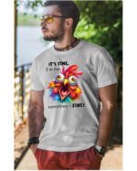 Koszulka Jestem Spokojny <br>Naprawdę! - Unisex, dla niego