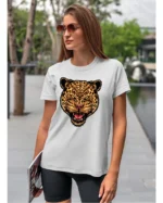 Koszulka unisex "Tygrys", dla niej – wybierz kolor!