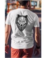 Koszulka unisex "Wilk", dla niego – wybierz kolor!