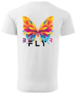 Koszulka unisex motyl “Better fly”, dla niej – wybierz kolor!