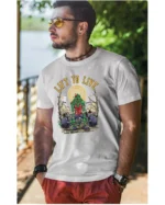 Koszulka unisex "Fitness z zombie, trenuj by przeżyć", dla niego – wybierz kolor!