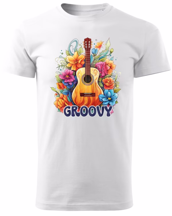 Koszulka unisex "Odlotowa gitara – brzmienie, które unosi", dla niej – wybierz kolor!