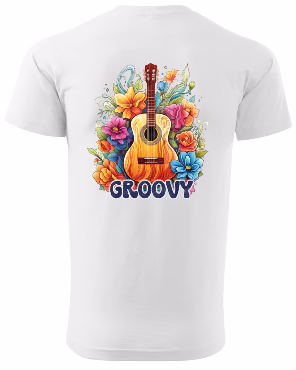 Koszulka unisex "Odlotowa gitara – brzmienie, które unosi", dla niej – wybierz kolor!
