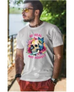 koszulka męska t-shirt tshirt "Be real, not perfect"
