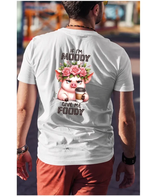 Koszulka Gdy mam humorki, daj mi jedzonko - Unisex
