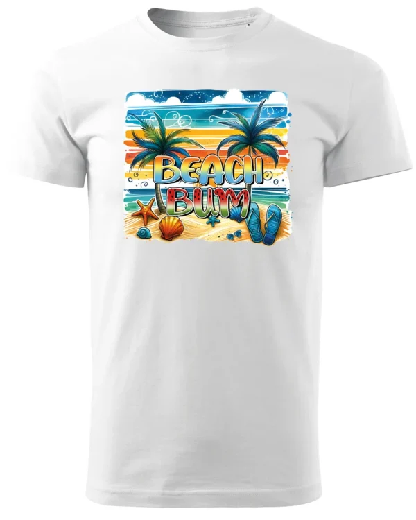 Koszulka Plażowy luz <br>idealna na letnie dni - Unisex, dla niego