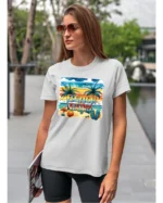 Koszulka Plażowy luz <br>idealna na letnie dni - Unisex, dla niej