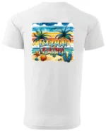Koszulka Plażowy luz <br>idealna na letnie dni - Unisex, dla niego